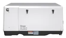 Cummins Onan 7000 Watt Generator for Commercial Mobile Applications. Inverter Generator 7.0HGLCS-8312 produces less than 1.5% THD. Dual Fuel EFI Gasoline LP QG 7000i DF